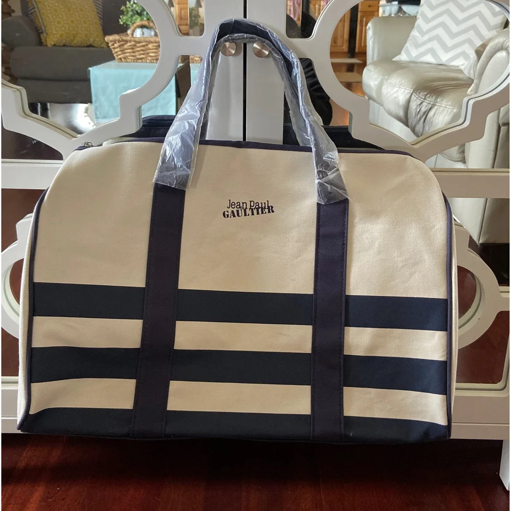 バッグ Jean Paul Gaultier Travel Print Hand Bag Jean paul gaultier bag - Gem